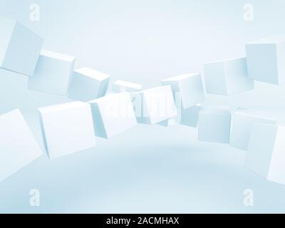 Abstract cubes Stock Photo