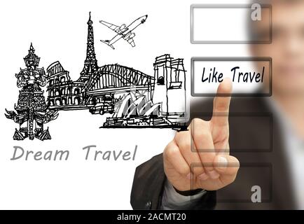 Young stylish Businessman Stock Photo