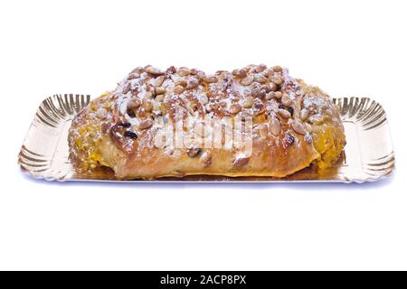 traditional Portuguese Easter cake Stock Photo