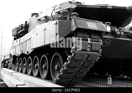 Armored Tank Vehicle Stock Photo