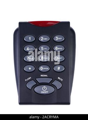 Remote control on a white background Stock Photo