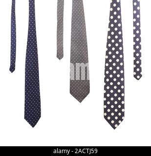 Three multi-colored ties. Stock Photo