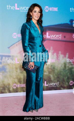 Los Angeles, CA - December 02, 2019: Jennifer Beals attends the premiere of Showtime's 'The L Word: Generation Q' at the Regal LA Live Stock Photo
