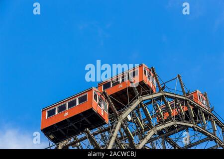 Austria, Vienna, Giant Ferris Wheel Stock Photo
