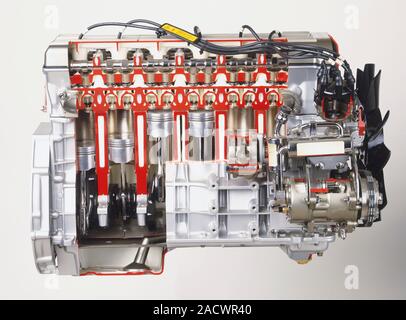 Car engine. Stock Photo