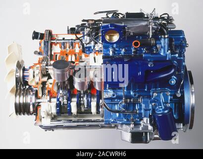 Car engine. Stock Photo