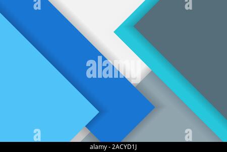 Abstract background in modern material design style Stock Photo