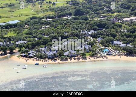 Mauritius, Bel Ombre, Golf Resorts and Hotel Facilities Stock Photo