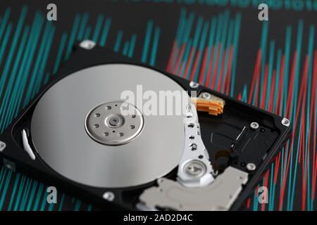 Hard drive disk Stock Photo