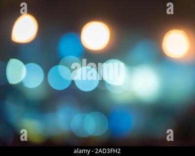 Defocused entertainment concert bokeh lighting on stage Stock Photo