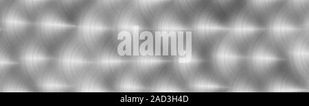 Brushed metal surface.  Abstract monochrome steel background Stock Photo