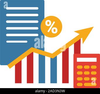 Statistics icon set. Four elements in diferent styles from online marketing icons collection. Creative statistics icons filled, outline, colored and Stock Vector