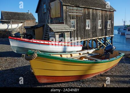Dory shop, Lunenburg, Nova Scotia, Canada Stock Photo 