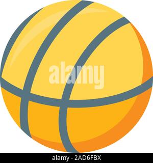 Basketball ball icon, isometric style Stock Vector