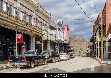 Buildings in Eureka Springs Stock Photo