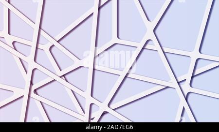 Colorful gradient abstract molecular polygonal background with connecting lines. Scientific illustration genetic engineering concept. DNA, molecule or atom. Sciences or medical background. Stock Photo