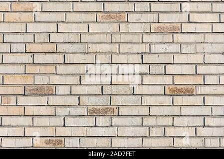 Background from a light brown brick wall Stock Photo