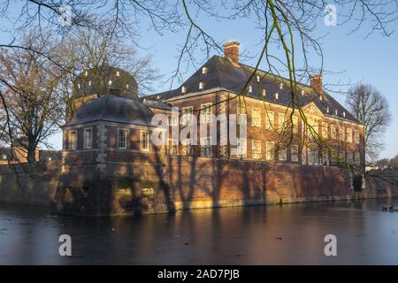Baroque castle Ahaus-Gartenfront Stock Photo