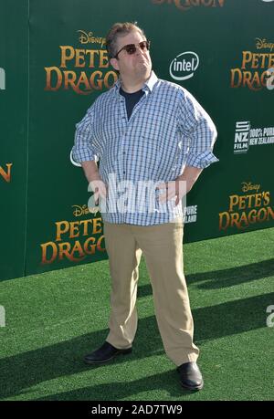 LOS ANGELES, CA. August 8, 2016: Actor Patton Oswalt at the world premiere of Disney's 'Pete's Dragon' at the El Capitan Theatre, Hollywood. © 2016 Paul Smith / Featureflash Stock Photo