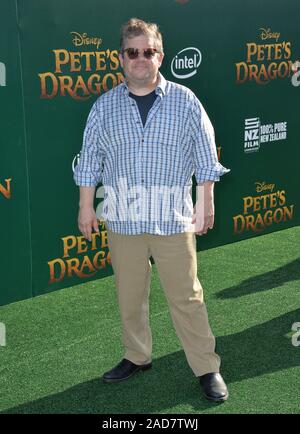 LOS ANGELES, CA. August 8, 2016: Actor Patton Oswalt at the world premiere of Disney's 'Pete's Dragon' at the El Capitan Theatre, Hollywood. © 2016 Paul Smith / Featureflash Stock Photo