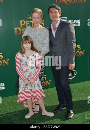 Lou Diamond Phillips and his daughter Celebrities attending the 2012