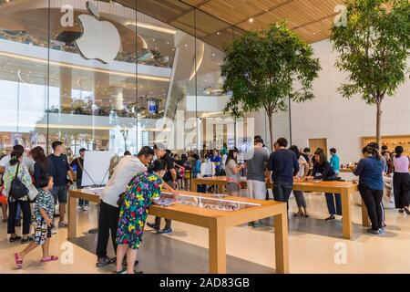 Iconsiam ,Thailand -Oct 30,2019: People can exploring around Iconsiam  shopping mall,it is offers high-end brands and an indoor floating market  Stock Photo - Alamy