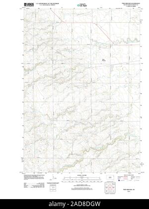 Twin Brooks, South Dakota, map 1973, 1:24000, United States of America ...