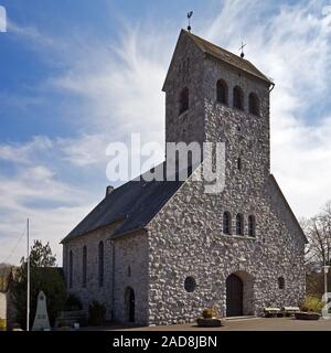St Lucia Church in Ostentrop, Finnentrop, Sauerland, North Rhine-Westphalia, Germany, Europe Stock Photo