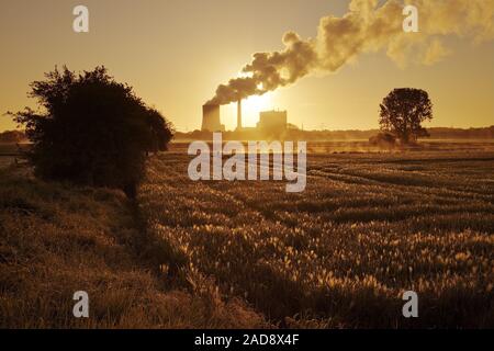 hard coal-fired power station Heyden, global warming, coal phase-out, Petershagen, Germany Europe