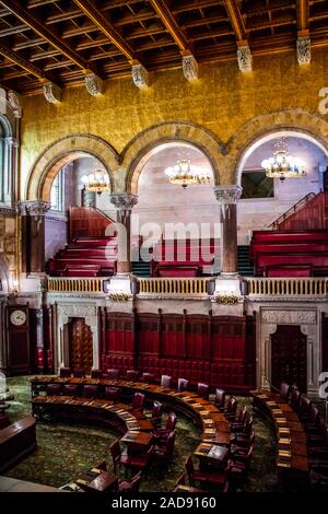 The center of administration in Albany, New York Stock Photo