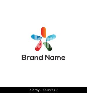 Water Wave Abstract Circle logo design. Spiral logo design. Vector abstract circle Spiral logo design Vector. abstract colorful swirly illustration. Stock Vector