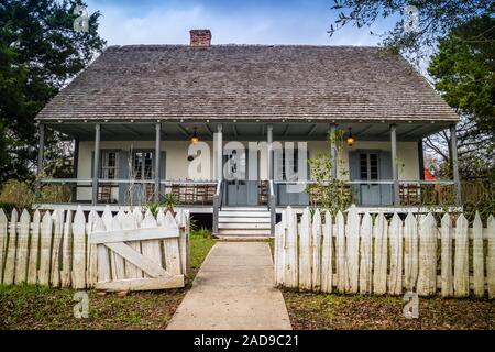 A place of residences in Lafayette, Louisiana Stock Photo