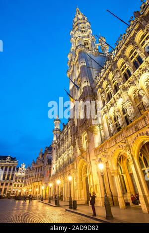 Grand Place Brussels Belgium Stock Photo