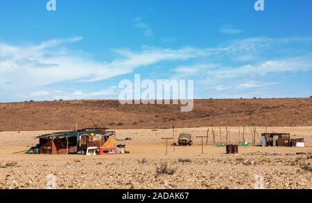 Traditional african house, Erongo Namibia Stock Photo