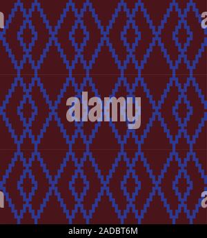 Classic Argyle Seamless Pattern - This is a classic argyle, diamond shape pattern suitable for website resources, graphics, print designs, textile Stock Vector