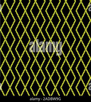 Classic Argyle Seamless Pattern - This is a classic argyle, diamond shape pattern suitable for website resources, graphics, print designs, textile Stock Vector