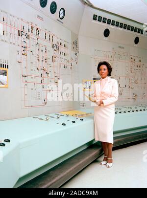 Annie Easley (1933-2011), US mathematician, computer scientist, and rocket scientist, who started work at NACA (the predecessor to NASA) as a human co Stock Photo