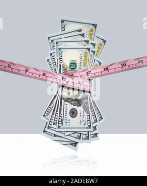 Tight budget, conceptual image. Stock Photo