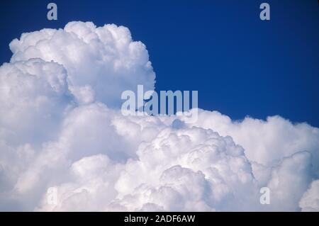 Cumulus nimbus clouds. Stock Photo