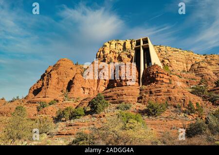 Chapel of the Holy Cross in Sedona Arizona a Roman Catholic Church Stock Photo