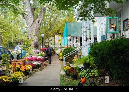 Nashville, Indiana shops, tourist attraction Stock Photo - Alamy