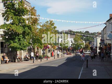 CHEPSTOW, UK - CIRCA SEPTEMBER 2019: View of the city of Chepstow Stock Photo