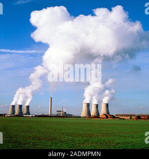 Coal-fired power station at Didcot, Oxfordshire, UK. Stock Photo