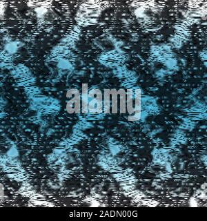 Wavy ombre techno mess water techno pattern Stock Vector