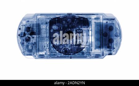 Game console, X-ray. Stock Photo