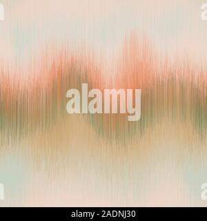 Soft blurry ikat gradient ombre seamless pattern Stock Vector