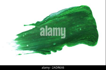 abstract acrylic or oil color brush strokes . Stock Photo
