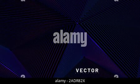 abstract background vector. illusion of triangular lines. Vector illustrations for wallpapers, banners, backgrounds, cards, book illustrations Stock Vector