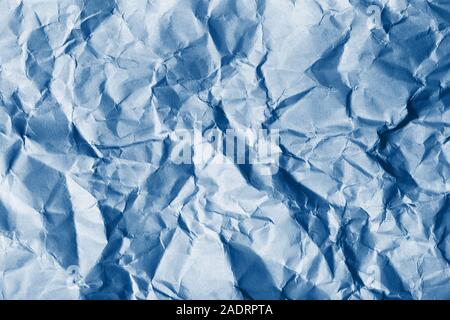 Premium Photo  Trendy paper texture crumpled paper in light blue color