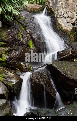 Mbagathi river waterfall, Oloolua Nature Trail, Karen, Nairobi, Kenya. Stock Photo